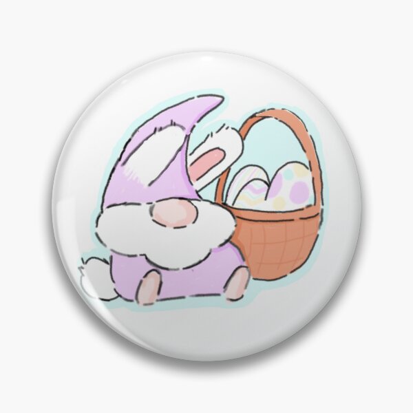 Item preview, Easter Gnome Cute Gonk sticker designed and sold by _Abislittleart_.