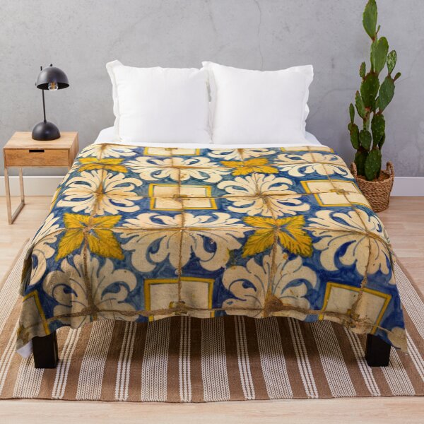Item preview, The Portuguese Tile – Vintage Azulejo Ceramic Art Pattern Design designed and sold by aquinavortex.