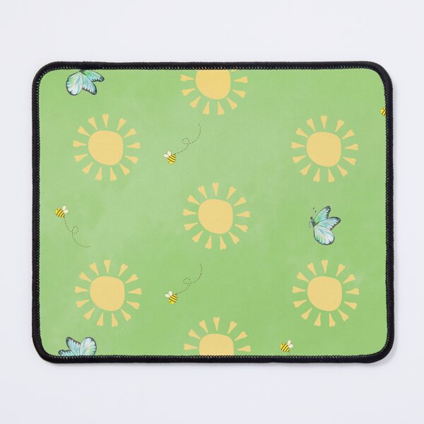 Item preview, Asymmetric Spring Wallpaper with Suns, Butterflies, and Bees designed and sold by larar2.