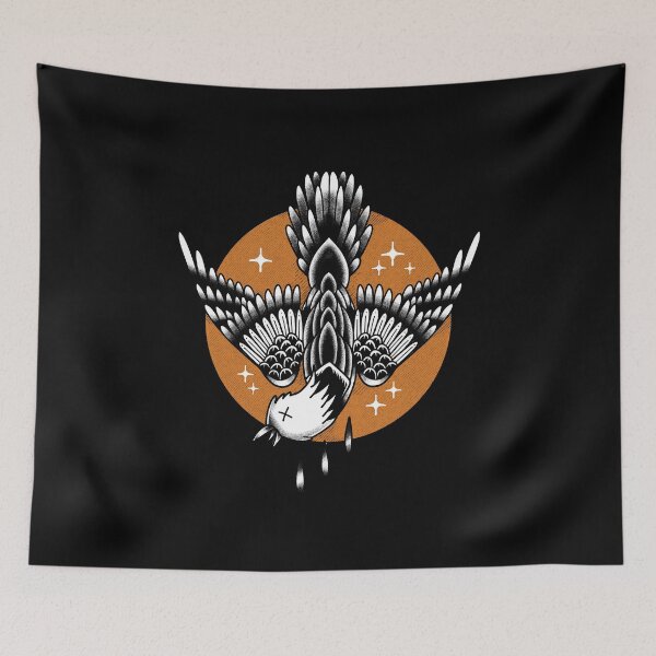 Item preview, Dead Bird Tattoo: Raven’s Prey designed and sold by Oddly-Worn.