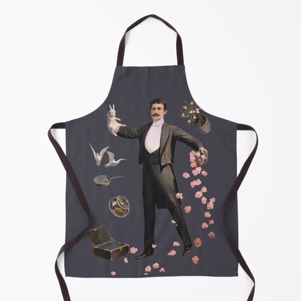 Item preview, Zanzig vintage magician  illustration. Rabit. Doves. Flowers. designed and sold by Shoot-The-Moon.