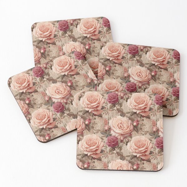 Item preview, Faded Delicate Antique Roses designed and sold by Designbes.