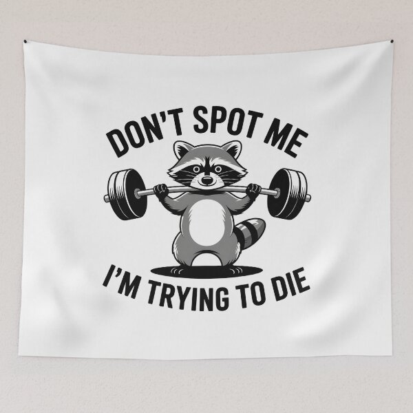 Item preview, Don't Spot Me I'm Trying To Die designed and sold by MaxxerDesigns.