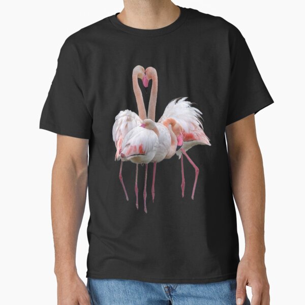 Item preview, Flamingos in Birds in  love  designed and sold by Tee-Shirt-Topia.