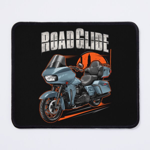Item preview, Motorcycle Road Glide Limited 2024 (Limited Black Sharkskin Blue) for Motorcycle Riders designed and sold by MotoApparelHub.