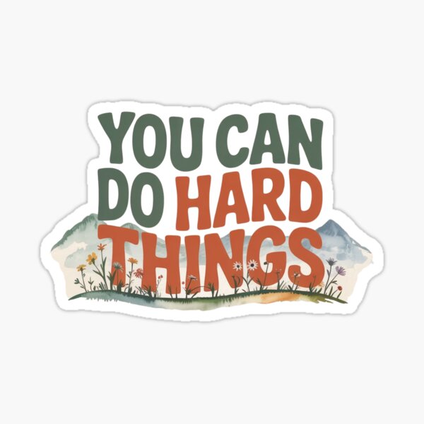 Item preview, you can do hard things designed and sold by Mateusz Majcherek.