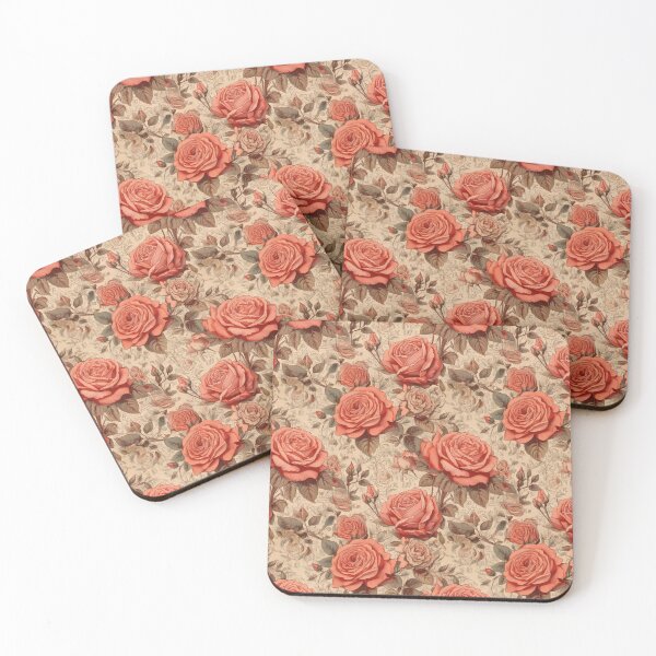 Item preview, Delicate Vintage Romantic Roses designed and sold by Designbes.