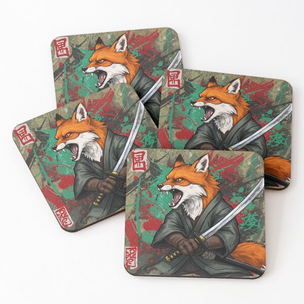 Item preview, fox samurai  designed and sold by AndyJazz.