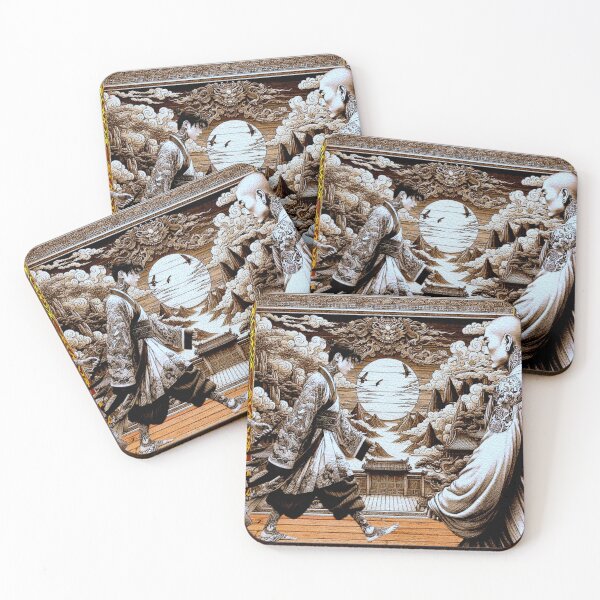 Item preview, Chinese Buddhist Monk designed and sold by KRISS DEL - STUDIO.