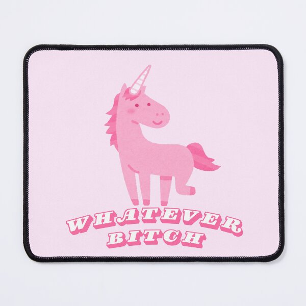 Item preview, Whatever, Bitch – Cute Pink Unicorn Sass designed and sold by FarieArt.