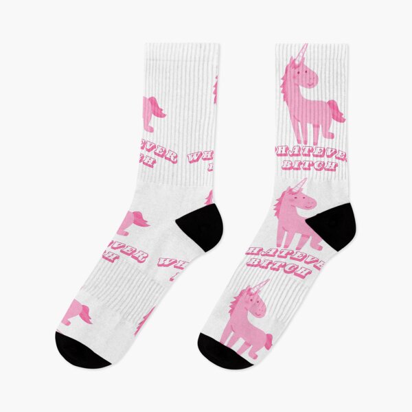 Item preview, Whatever, Bitch – Cute Pink Unicorn Sass designed and sold by FarieArt.