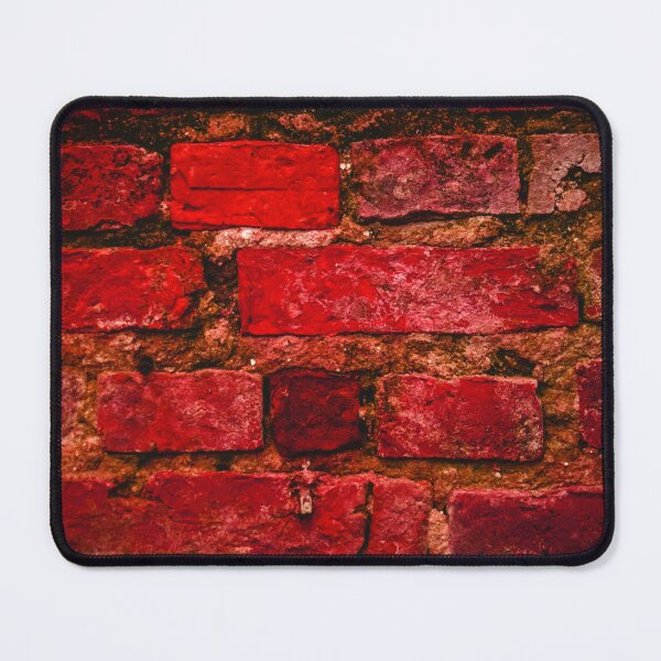 Item preview, Red Brick Wall Abstract Textures designed and sold by NickDedidis.
