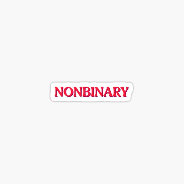 Item preview, Red Nonbinary designed and sold by motherofceres.