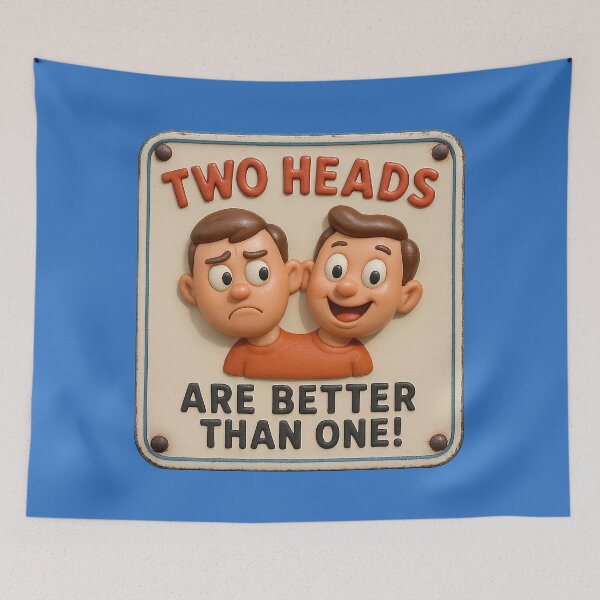Item preview, Two heads – double ingenuity designed and sold by Girih.
