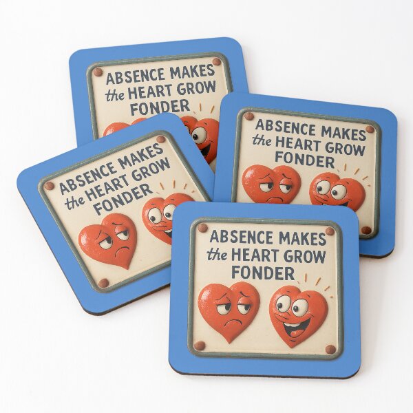 Item preview, Absence strengthens the heart – Humorous wisdom designed and sold by Girih.