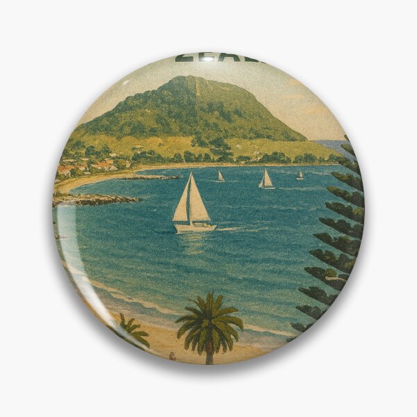 Item preview, Greetings from Tauranga New Zealand – Mount Maunganui & Bay Scene designed and sold by Places On Earth.