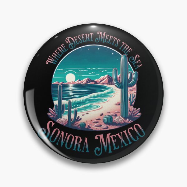 Item preview, Sonora Mexico Where Desert Meets The Sea Vintage Style designed and sold by DarekShop.