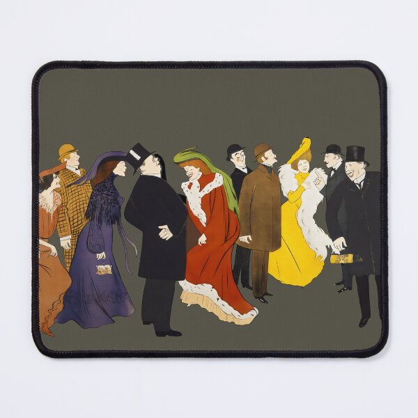 Item preview, Vintage Paris Opera. French poster. Ladies & Gentlemen. designed and sold by Shoot-The-Moon.