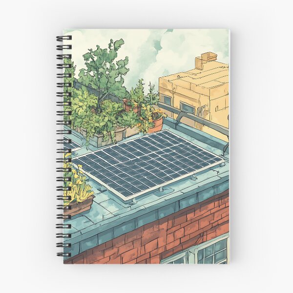 Item preview, Biophilic Design Art: Green Roof Solar Panels designed and sold by bapupa.