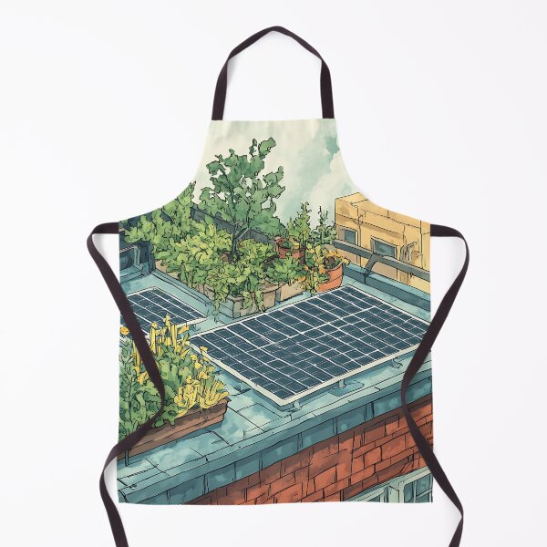 Artikelvorschau, Biophile Designkunst: Solarmodule auf Gründächern entworfen und verkauft von bapupa.