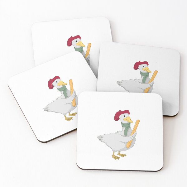 Item preview, Goose with a Baguette designed and sold by Teo D..
