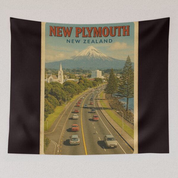 Item preview, New Plymouth and Mount Taranaki – Church Roadside Travel designed and sold by Places On Earth.