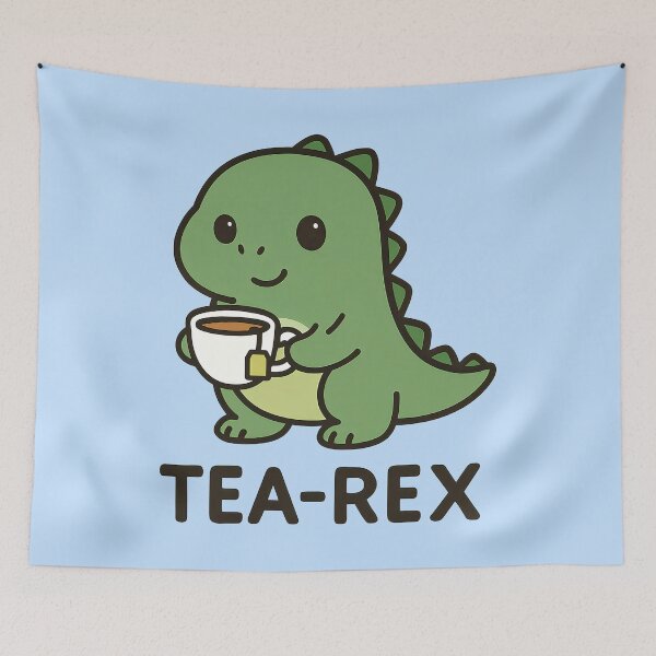Item preview, Tea-Rex Dinosaur designed and sold by TSQ.