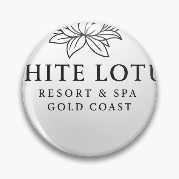 Item preview, White Lotus Resort And Spa Australia Gold Coast Logo designed and sold by Places On Earth.