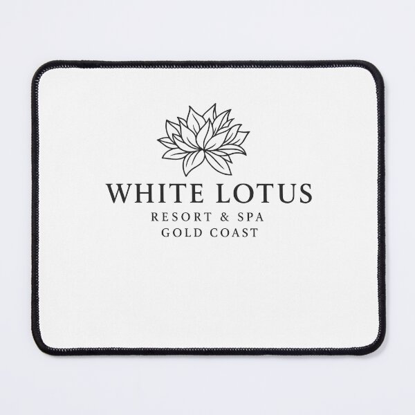 Item preview, White Lotus Resort And Spa Australia Gold Coast Logo designed and sold by Places On Earth.