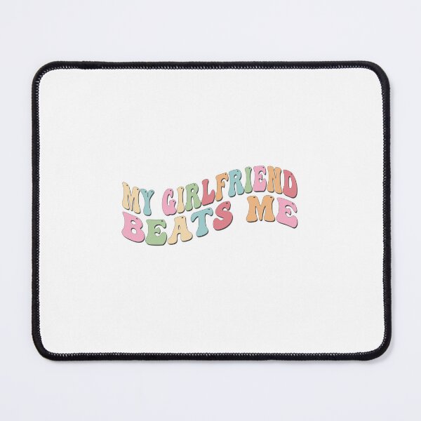 Item preview, My Girlfriend Beats Me Funny Relationship Sarcastic Retro designed and sold by ZANNIX.