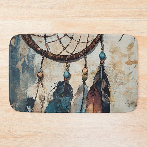 Item preview, Boho Aesthetic Art: Hippie Dreamcatcher Decor designed and sold by bapupa.