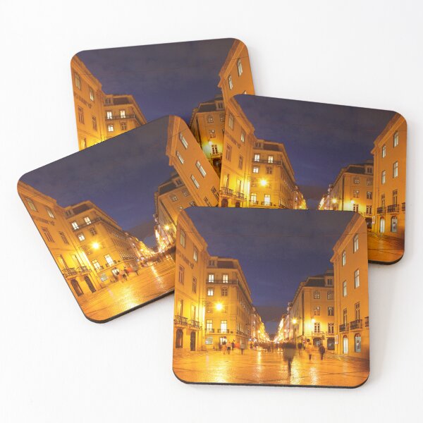 Item preview, Rua Augusta at dusk, Lisbon, Portugal designed and sold by Torsten  Krüger.