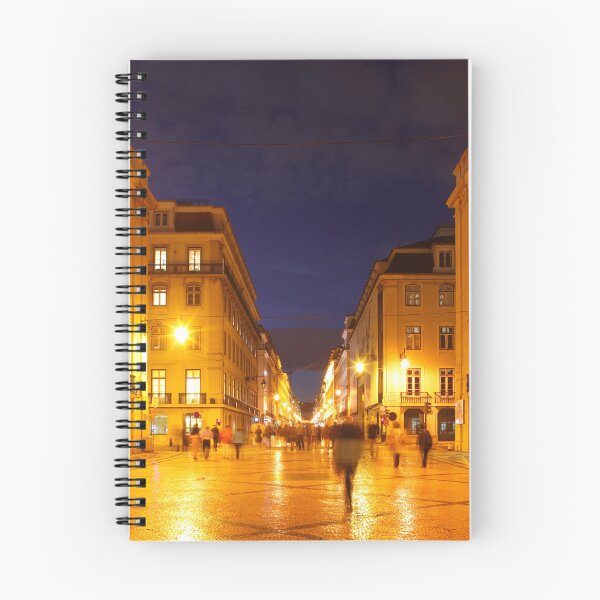 Item preview, Rua Augusta at dusk, Lisbon, Portugal designed and sold by Torsten  Krüger.