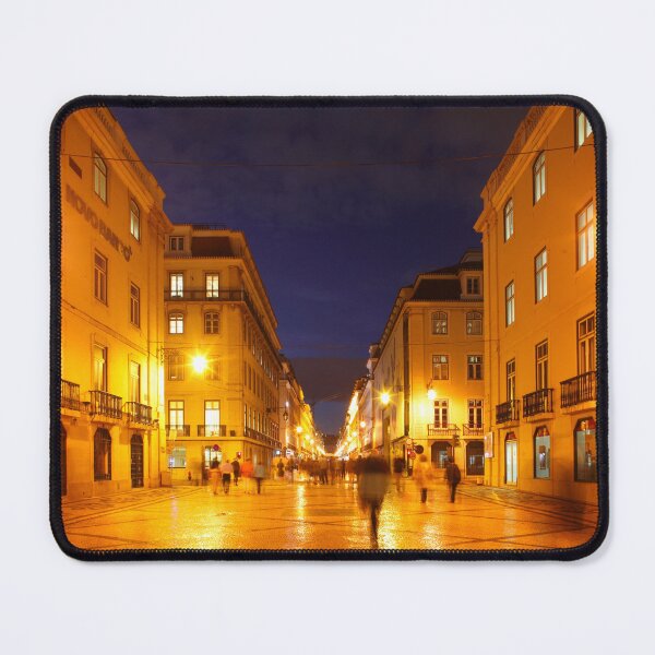 Item preview, Rua Augusta at dusk, Lisbon, Portugal designed and sold by Torsten Krüger.