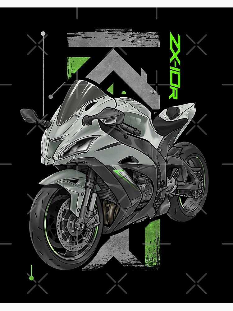 Kawasaki Zx10r Wall Art for Sale | Redbubble