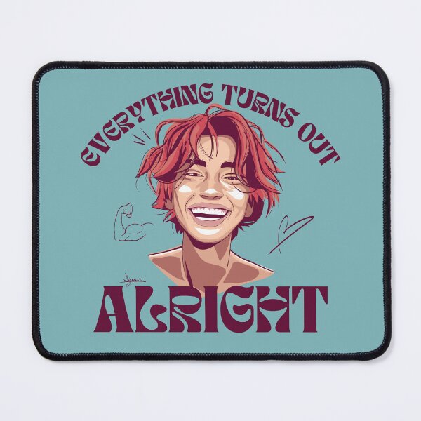 Item preview, Everything Turns Out Alright – Positive and Motivating Illustration designed and sold by DiegomsArt.