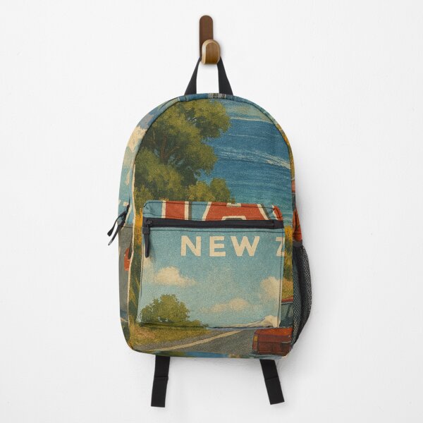 Item preview, Taupo Road to the Lake – Mount Ruapehu Retro Travel designed and sold by Places On Earth.