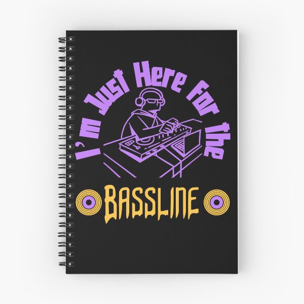 Item preview, Bassline Vibes Unisex Hoodie - I'm Just Here for the Bassline - Festival Music designed and sold by UsandCoDesigns.
