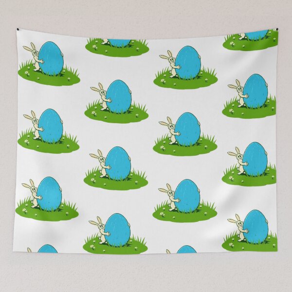 Item preview, funny easter blue egg with bunny,Happy Easter,Easter Humor,Easter Day,funny easter design designed and sold by Expressions-Sel.