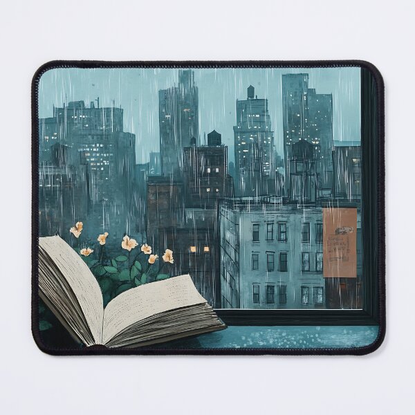 Item preview, Bookworm Art: Rainy Day Reading Nook designed and sold by bapupa.