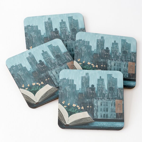 Item preview, Bookworm Art: Rainy Day Reading Nook designed and sold by bapupa.