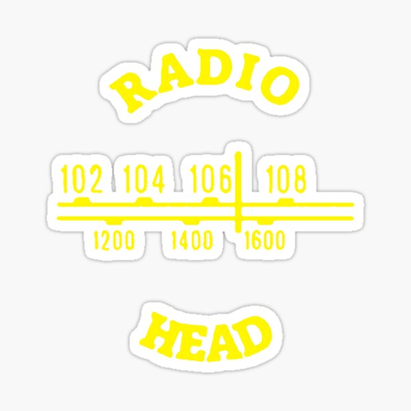 Artikel-Vorschau von Radiokopf Gelb, designt und verkauft von JOSIALOGAN.