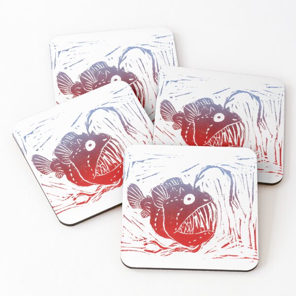 Item preview, Angler Fish Red designed and sold by FyreLyte.