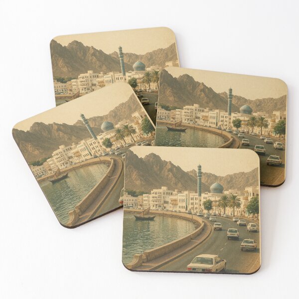 Item preview, Muttrah Corniche Oman – Historic Waterfront and Gulf Road designed and sold by Places On Earth.