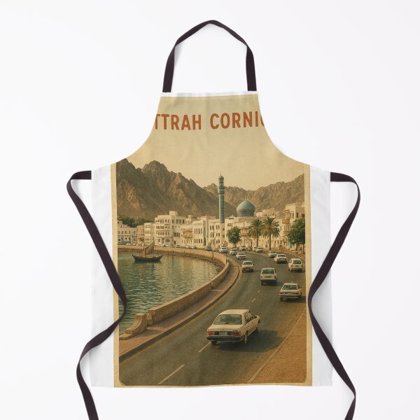 Item preview, Muttrah Corniche Oman – Historic Waterfront and Gulf Road designed and sold by Places On Earth.