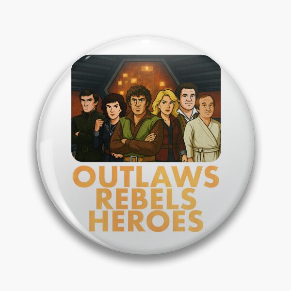 Item preview, Blake's 7 | Outlaws - Rebels - Heroes designed and sold by Mattk270.