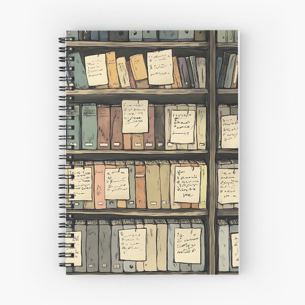Item preview, Bookworm Art: Handwritten Library Catalog designed and sold by bapupa.
