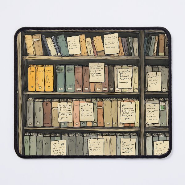 Item preview, Bookworm Art: Handwritten Library Catalog designed and sold by bapupa.