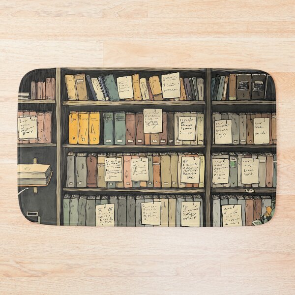 Artikelvorschau, Bookworm Art: Handgeschriebener Bibliothekskatalog entworfen und verkauft von bapupa.