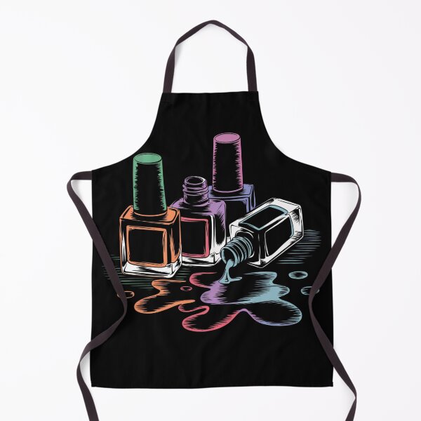 Item preview, Nail Polish Colorful Bottles designed and sold by MadCatPrints.
